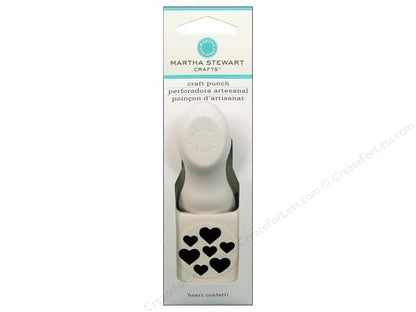 Heart Confetti Craft Punch / Perforadora de Confetti de Corazones Descontinuado Martha Stewart