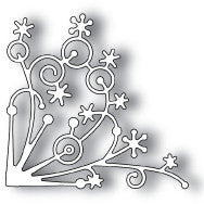 Suaje de Corte de Esquina Decorada / Snowflake Corner Descontinuado Memory Box