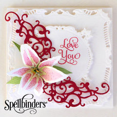 Corner Flourish Two S2-074 / Suaje de Corte de Orilla y Esquina Descontinuado Spellbinders