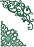 Corner Flourish Two S2-074 / Suaje de Corte de Orilla y Esquina Descontinuado Spellbinders
