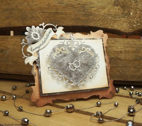 Vivianna Corner / Suaje de corte de Esquina Adornada Dados de Corte / Suajes / Troqueles Wild Rose Studio