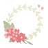 Thinlits Floral Wreath Die / Suaje de Corona Floral Descontinuado Sizzix