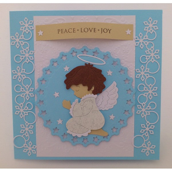 Christmas Angel Die / Suaje de Angel de Navidad Descontinuado Cottage Cutz