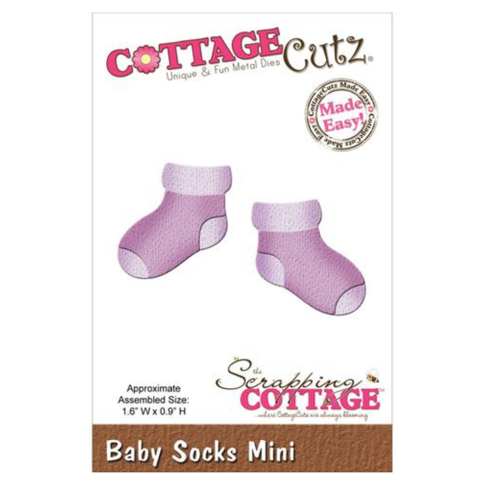 Baby Socks Mini Die /  Suaje Mini Calcetas de Bebé