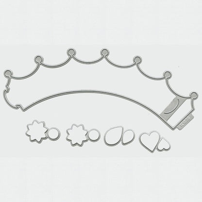 Suaje de Corte de Cupcake / Crown Cupcake Liner Descontinuado LifeStyle Crafts