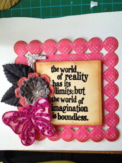 Suaje de Corte de Cuadro con Circulos / Beaded Squares Descontinuado Spellbinders