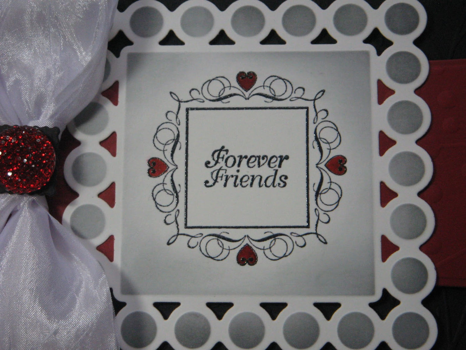 Suaje de Corte de Cuadro con Circulos / Beaded Squares Descontinuado Spellbinders