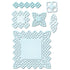 Suaje de Corte de Cuadro con Encaje y Borde / Lace Doily Motifs Dados de Corte / Suajes / Troqueles Spellbinders