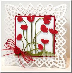 Suaje de Corte de Cuadro con Encaje y Borde / Lace Doily Motifs Dados de Corte / Suajes / Troqueles Spellbinders