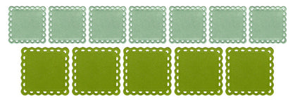 Suaje de Corte de Cuadro Escalopado / Lace Square Punches Descontinuado LifeStyle Crafts
