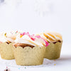 Cupcake Wraps / Cubre Cupcakes Dorados