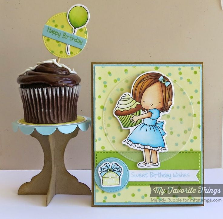 Suaje de Corte de base para Cupcake / Cupcake Stand Die Descontinuado Die Namics