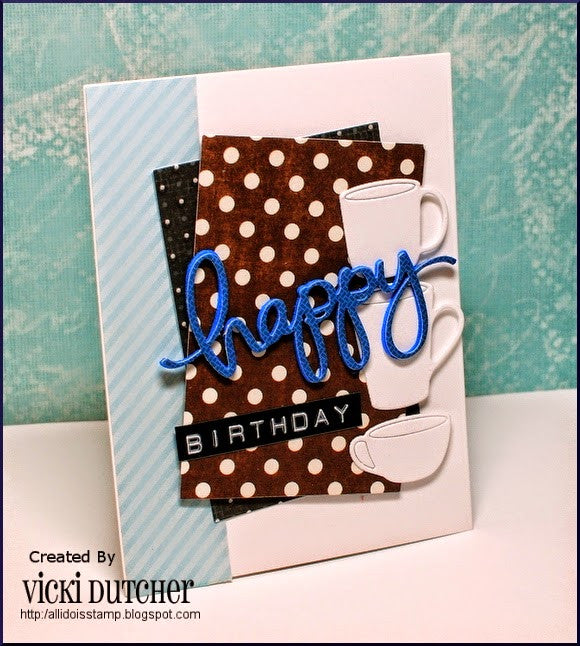 Suaje de Corte de Taza / Cups of Cheer Descontinuado Memory Box
