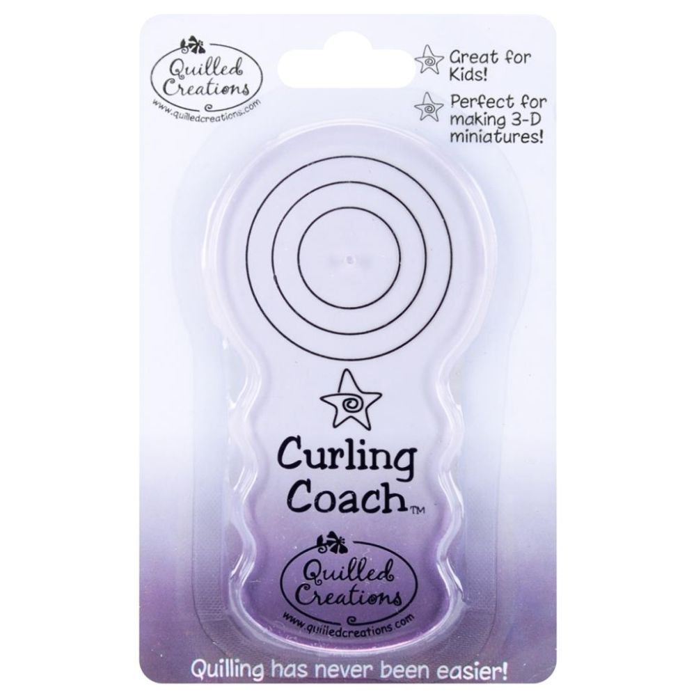 Curling Coach Tool / Herramienta Entrenadora para Filigrana Filigrana Quilled Creations
