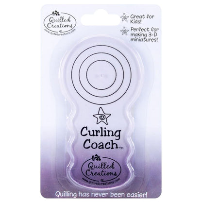 Curling Coach Tool / Herramienta Entrenadora para Filigrana Filigrana Quilled Creations
