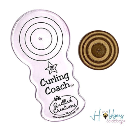 Curling Coach Tool / Herramienta Entrenadora para Filigrana Filigrana Quilled Creations