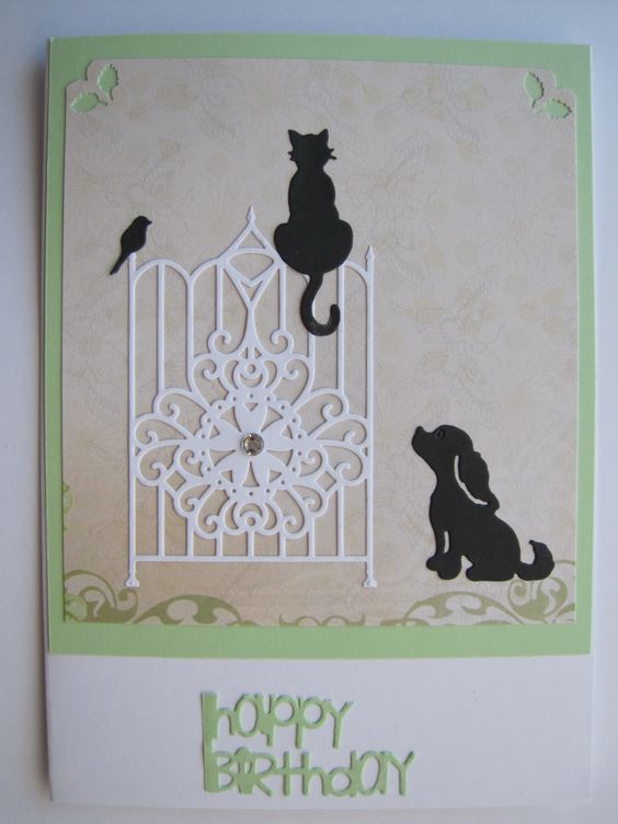 Cats and Dogs Dies / Suaje de Gatos y Perros Descontinuado Amy Design