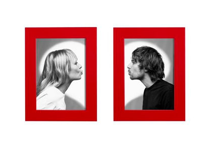 Nyttja Red Picture Frame 13 X 18 cm / 2  Portaretratos 13 x 18 cm Descontinuado IKEA