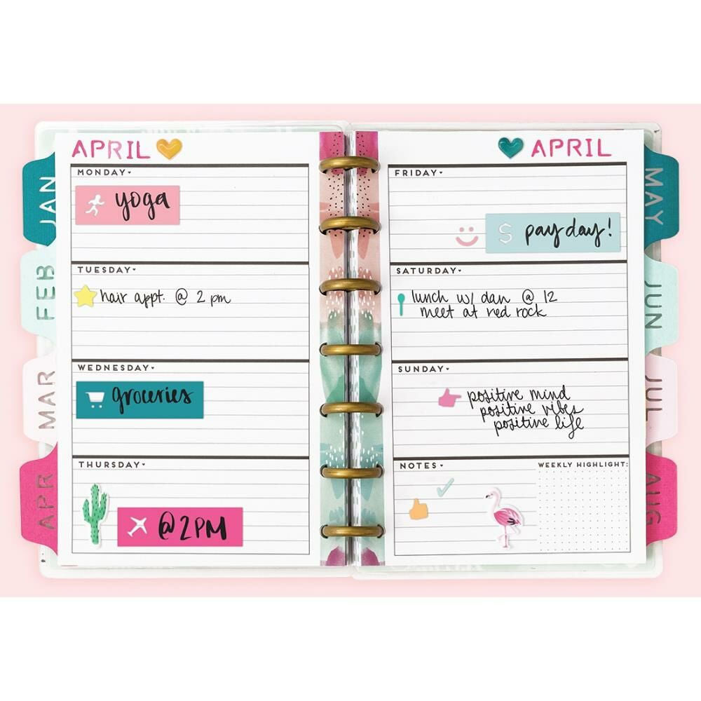 Word Punch Board Planner Icons / Perforadoras de Iconos Perforadoras We R Memory Keepers