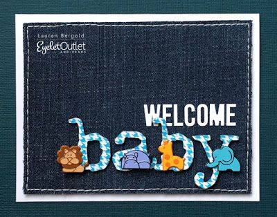 Baby Animal Brads / Brads de Animales Bebé Descontinuado Eyelet Outlet