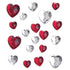 Crystal Finishing Accents / Cuentas de Corazones con Pegamento Descontinuado Darice