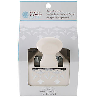 Deco Tassel Deep Edge Punch / Perforadora Orilla Profunda Borlas Decorativas Descontinuado Martha Stewart