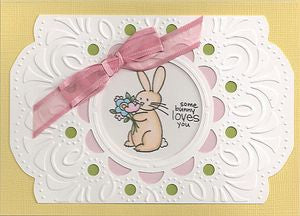 Embossing Plus Deco Burst / Folder de Corte y Grabado Marco Circulo Escalopado Descontinuado Cuttlebug