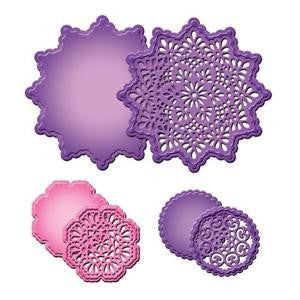 Suaje de Corte de Estrella y Flor / Delicate Doilies Descontinuado Spellbinders