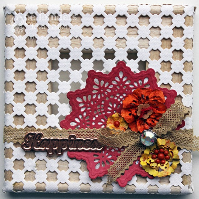 Suaje de Corte de Estrella y Flor / Delicate Doilies Descontinuado Spellbinders