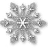 Demi Snowflake Die / Suaje de Copo de Nieve Descontinuado Memory Box