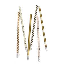 Patterned Pencils / Lápices Decorados Descontinuado American Crafts