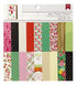 Paper Pad 6"X 6" 36 Pkg Flowers / Papel de Flores Descontinuado American Crafts