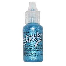 Stickles, Mercury Glass Blue / Pegamento de Brillos Azul Descontinuado Ranger