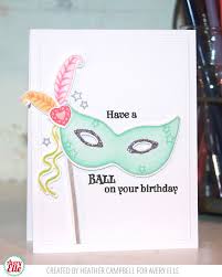 Mardi Gras Stamps  / Sellos de Polímero de Carnaval Sellos Avery Elle