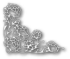 Pennington Rose Corner Die / Suaje de Corte Esquina de Rosas Descontinuado Memory Box