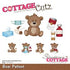 Bear Patient Die / Suaje de Oso Paciente Descontinuado Cottage Cutz