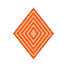 Essentials Mixed Edge Diamonds Die Set/ Set de Suajes de Rombo Lisos y con Onditas Dados de Corte / Suajes / Troqueles Tonic Studios