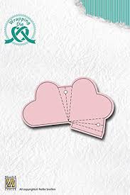 Gift Box 1 Heart Die / Suaje de Cajita de Corazón Descontinuado Nellie&