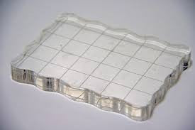 Clear Blocks / Bloques de AcrÃlico para Sellos Herramientas Inkadinkado