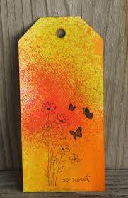 Dylusions Squeezed Orange Acrylic Paint / Pintura Acrílica Descontinuado Ranger