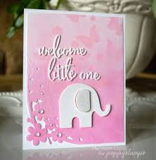 Stitched Elephant Die / Suaje de Corte Elefante Cosido Descontinuado Poppy Stamps
