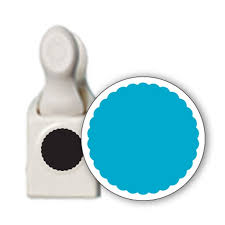 Craft Punch Scalloped Circle 1" / Perforadora de Círculo Onditas de 2.54cm Descontinuado Martha Stewart