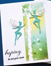 Dancing Faerie Dies / Suaje de Hada Descontinuado Poppy Stamps