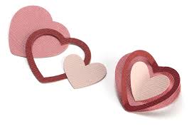 Hearts Layering Punch / Perforadora 3 en 1 Corazones Descontinuado Ek Success