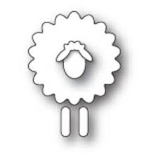 Simple Sheep Die / Suaje de Corte de Oveja Descontinuado Poppy Stamps