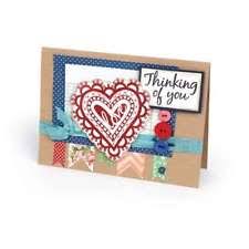 Clear Stamps Thank You / Sellos de Polimero Frases Gracias Descontinuado Sizzix