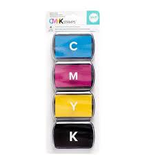 CMYK Ink Pads / Cojines de Tinta CMYK Descontinuado We R Memory Keepers
