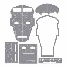 Tim Holtz Thinlits Die Set Monster / Suaje de Monstruo Descontinuado Sizzix
