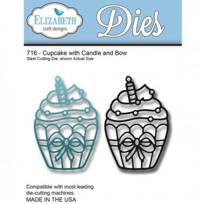 Suaje de corte de panque / Die cupcake Descontinuado Elizabeth Craft Designs