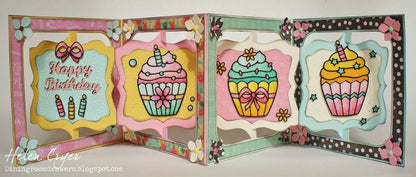 Suaje de corte de panque / Die cupcake Descontinuado Elizabeth Craft Designs